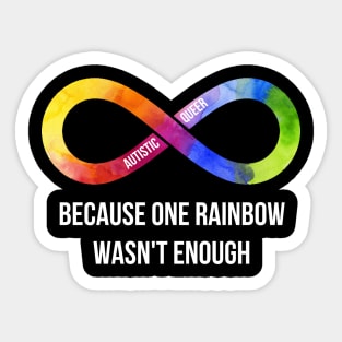 Autistic Queer Sticker